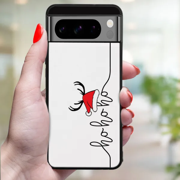 MY ART Kryt s vianočným dizajnom Google Pixel 8 Pro HOHOHO (073)
