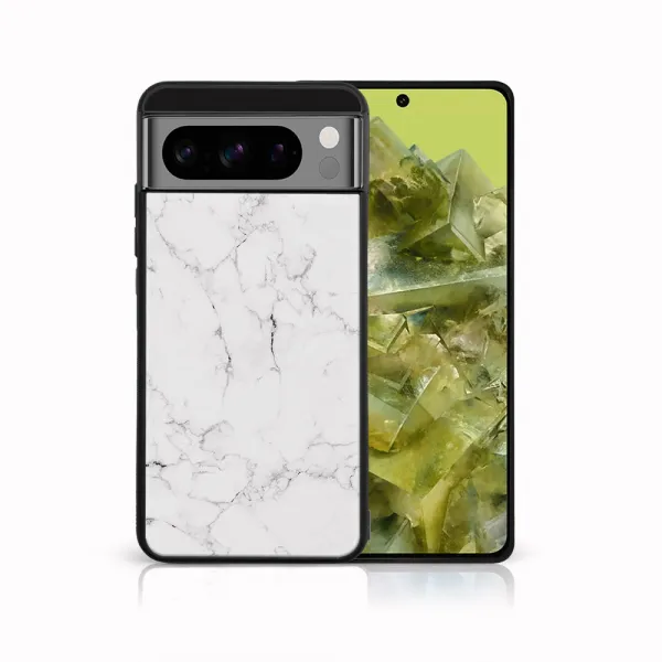 MY ART Ochranný kryt pre Google Pixel 8 Pro WHITE MARBLE (144)