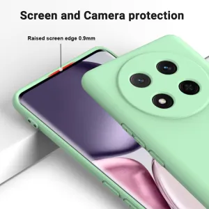 RUBBER Ochranný obal pre Honor Magic7 Lite 5G zelený
