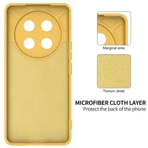 RUBBER Ochranný obal pre Honor Magic7 Lite 5G žltý