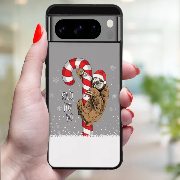 MY ART Kryt s vianočným dizajnom Google Pixel 8 Pro CANDY (076)