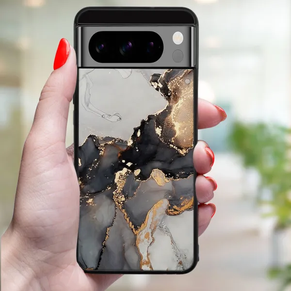 MY ART Ochranný kryt pre Google Pixel 8 Pro GREY MARBLE (140)
