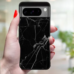 MY ART Ochranný kryt pre Google Pixel 8 Pro BLACK MARBLE (142)