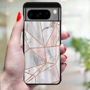 MY ART Ochranný kryt pre Google Pixel 8 Pro PINK MARBLE (143)