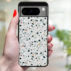 MY ART Ochranný kryt pre Google Pixel 8 Pro GREY TERRAZZO (163)