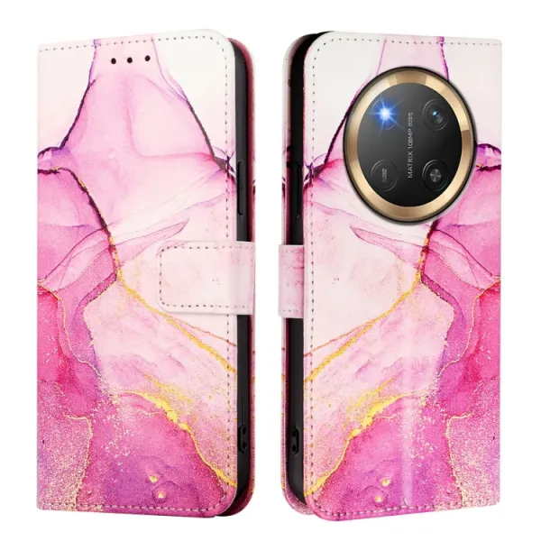 ART MARBLE Peňaženkový kryt pre Honor Magic7 Lite 5G PINK