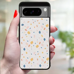MY ART Ochranný kryt pre Google Pixel 8 Pro ORANGE TERRAZZO (165)