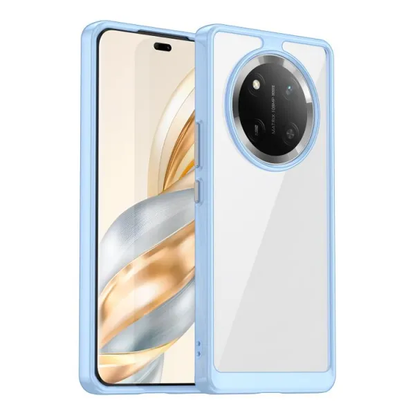 CRYSTAL Ochranný obal pre Honor Magic7 Lite 5G modrý