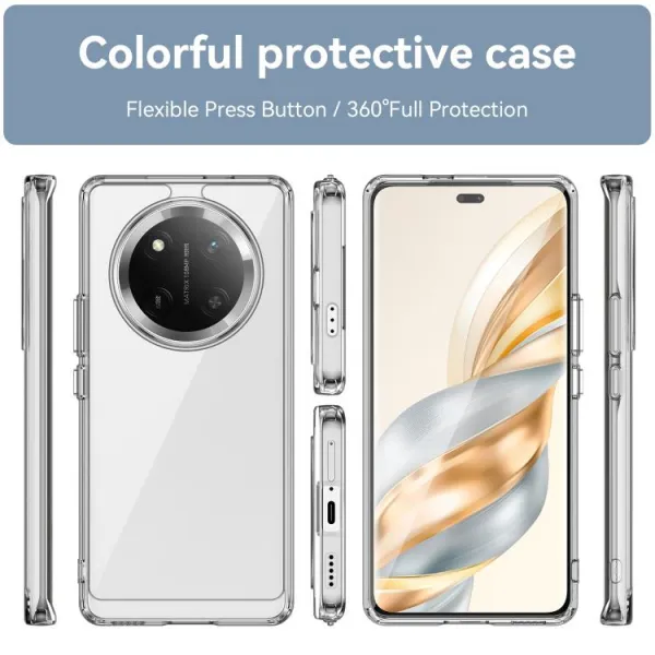 CRYSTAL Ochranný obal pre Honor Magic7 Lite 5G priehľadný
