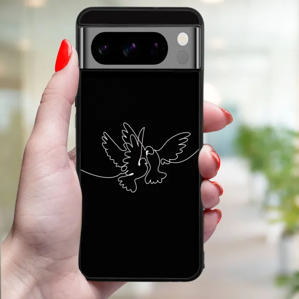MY ART Ochranný kryt pre Google Pixel 8 Pro WHITE DOVE (195)