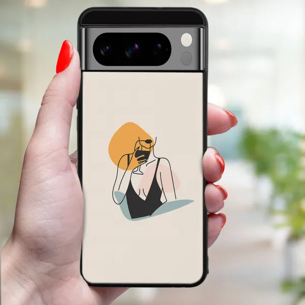 MY ART Ochranný kryt pre Google Pixel 8 Pro WOMAN (197)