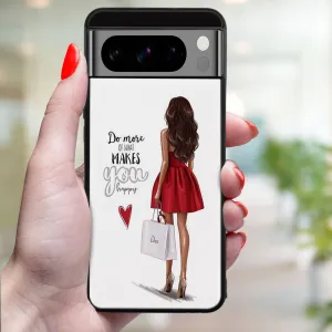 MY ART Ochranný kryt pre Google Pixel 8 Pro RED DRESS (137)
