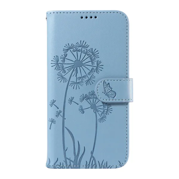 ART DANDELION Peňaženkové puzdro pre Honor Magic7 Pro 5G svetlomodré