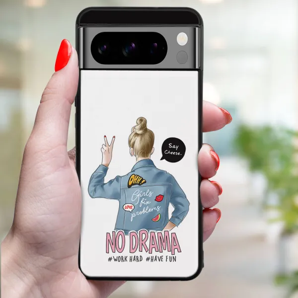 MY ART Ochranný kryt pre Google Pixel 8 Pro NO DRAMA (138)