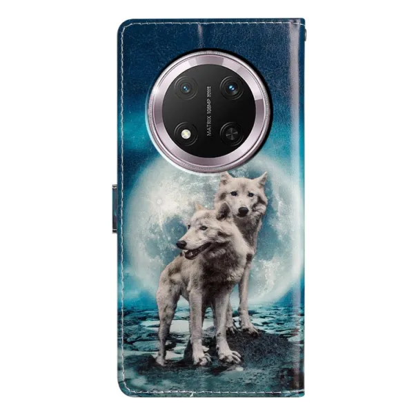 ART Peňaženkový kryt pre Honor Magic7 Lite 5G WOLVES