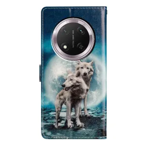 ART Peňaženkový kryt pre Honor Magic7 Lite 5G WOLVES