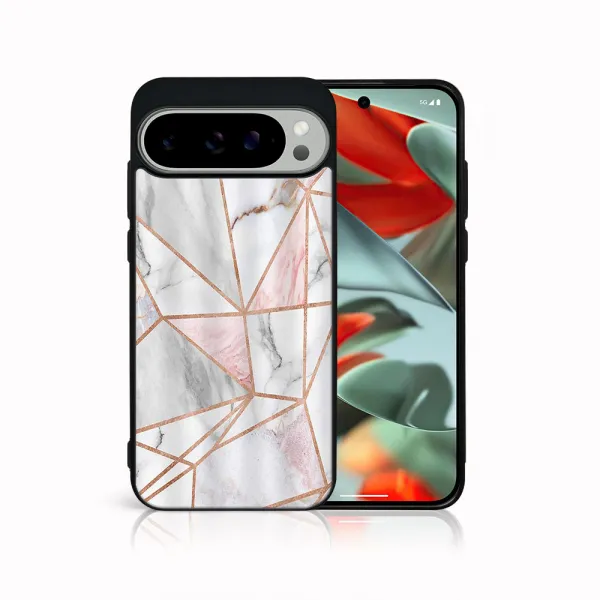 MY ART Ochranný kryt pre Google Pixel 9 Pro PINK MARBLE (143)