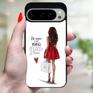MY ART Ochranný kryt pre Google Pixel 9 Pro RED DRESS (137)