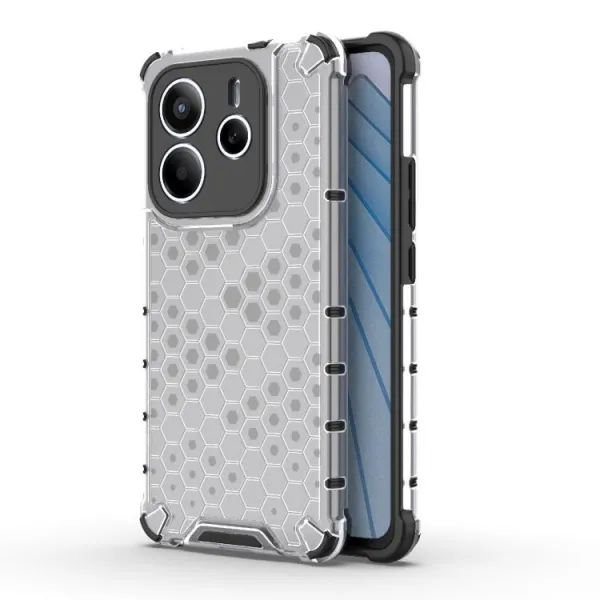 HONEYCOMB Ochranný kryt Xiaomi Redmi Note 14 5G priehľadný