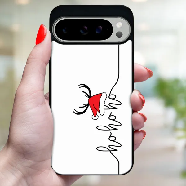 MY ART Kryt s vianočným dizajnom Google Pixel 9 Pro HOHOHO (073)