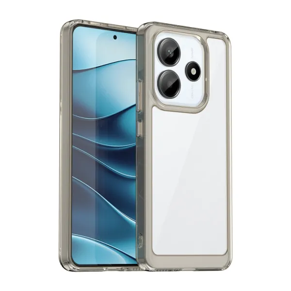 CRYSTAL Ochranný kryt pre Xiaomi Redmi Note 14 5G šedý