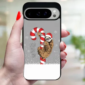 MY ART Kryt s vianočným dizajnom Google Pixel 9 Pro CANDY (076)