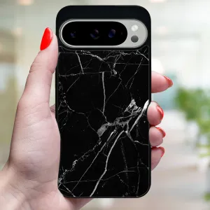 MY ART Ochranný kryt pre Google Pixel 9 Pro BLACK MARBLE (142)