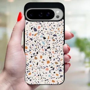 MY ART Ochranný kryt pre Google Pixel 9 Pro BEIGE TERRAZZO (162)