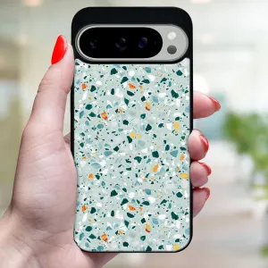 MY ART Ochranný kryt pre Google Pixel 9 Pro BLUE TERRAZZO (164)
