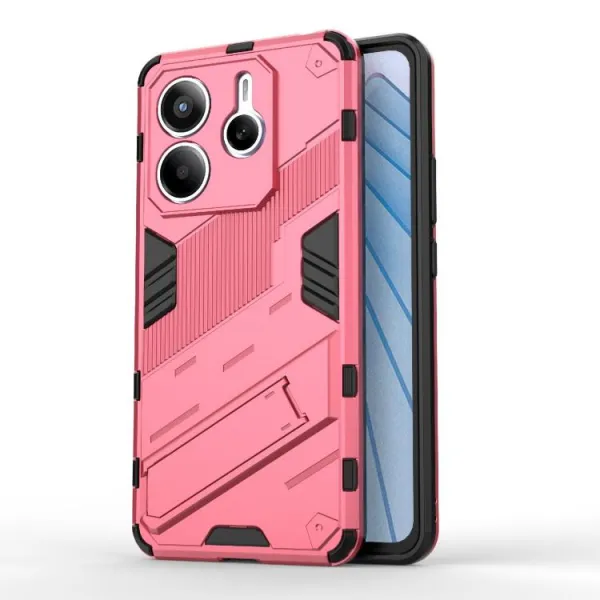 BIB Ochranný obal so stojanom pre Xiaomi Redmi Note 14 5G ružový