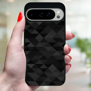 MY ART Ochranný kryt pre Google Pixel 9 Pro BLACK TRIANGLES (232)