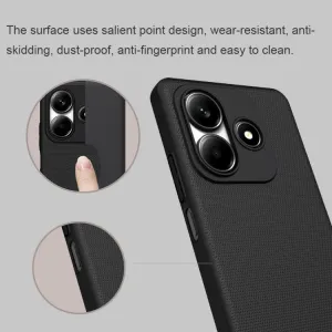 NILLKIN FROSTED Ochranný kryt pre Xiaomi Redmi Note 14 5G modrý