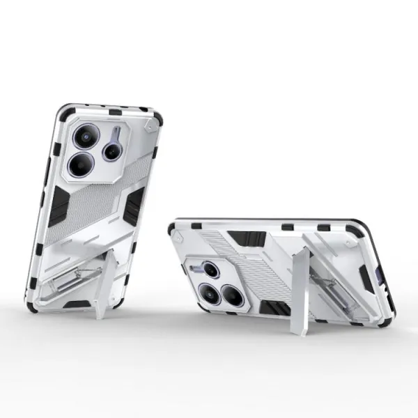 BIB Ochranný obal so stojanom pre Xiaomi Redmi Note 14 5G biely