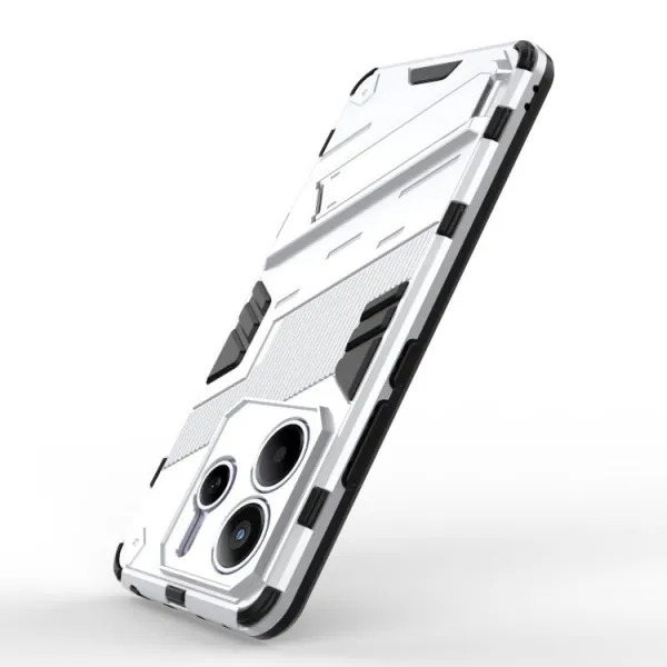 BIB Ochranný obal so stojanom pre Xiaomi Redmi Note 14 5G biely