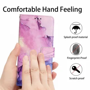 ART MARBLE Peňaženkový kryt pre Xiaomi 15 PURPLE
