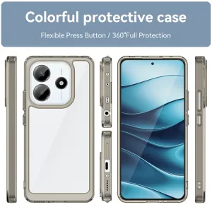 CRYSTAL Ochranný kryt pre Xiaomi Redmi Note 14 5G šedý