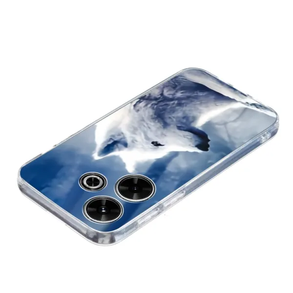 ART TPU Ochranný kryt pre Xiaomi Redmi Note 14 5G WOLF