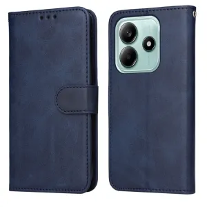 SMOOTH Peňaženkové puzdro pre Xiaomi Redmi Note 14 5G modré