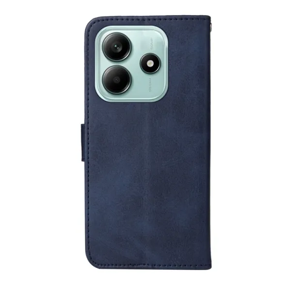 SMOOTH Peňaženkové puzdro pre Xiaomi Redmi Note 14 5G modré