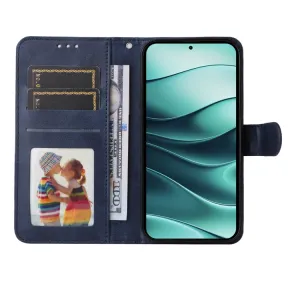 SMOOTH Peňaženkové puzdro pre Xiaomi Redmi Note 14 5G modré