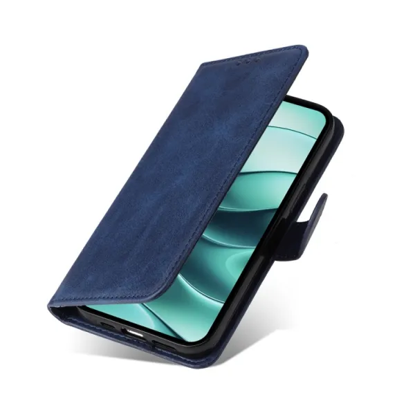 SMOOTH Peňaženkové puzdro pre Xiaomi Redmi Note 14 5G modré