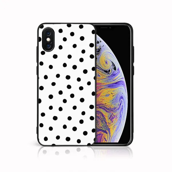 MY ART Ochranný kryt pre Apple iPhone X / XS DOTS (168)