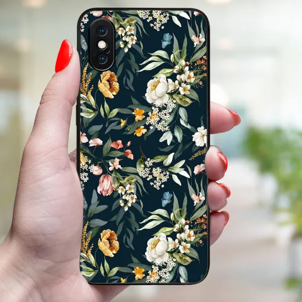 MY ART Ochranný kryt pre Apple iPhone X / XS FLORAL (158)