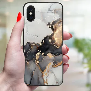 MY ART Ochranný kryt pre Apple iPhone X / XS GREY MARBLE (140)