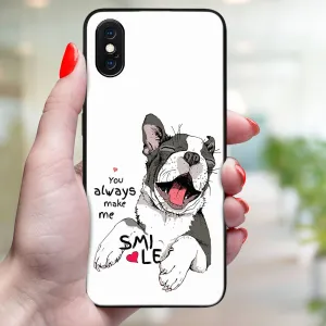 MY ART Ochranný kryt pre Apple iPhone X / XS SMILE (189)