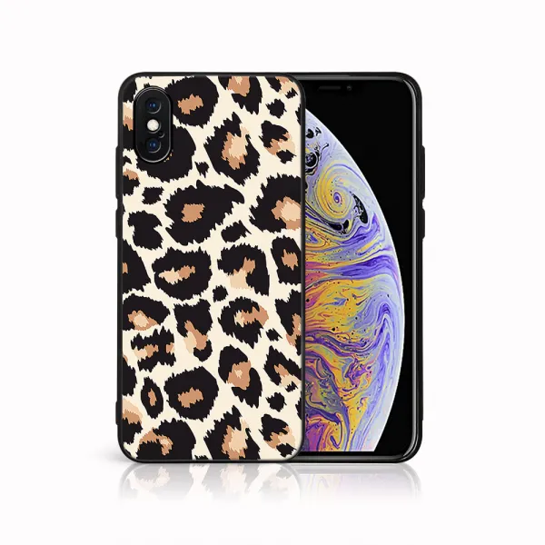 MY ART Ochranný kryt pre Apple iPhone X / XS LEOPARD PRINT (238)
