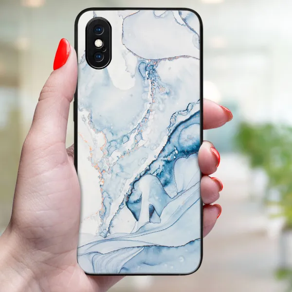 MY ART Ochranný kryt pre Apple iPhone X / XS LIGHT BLUE (149)