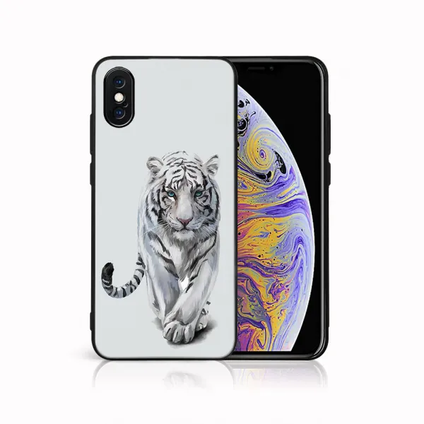 MY ART Ochranný kryt pre Apple iPhone X / XS TIGER (243)