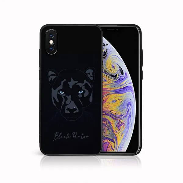 MY ART Ochranný kryt pre Apple iPhone X / XS PANTHER (245)