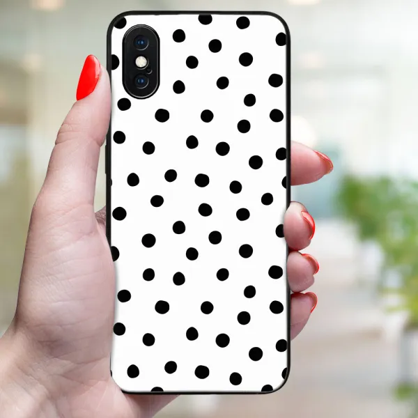 MY ART Ochranný kryt pre Apple iPhone X / XS DOTS (168)